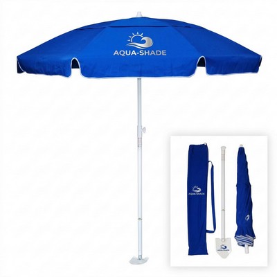 Custom Wind Proof Beach Umbrella 78" Arc