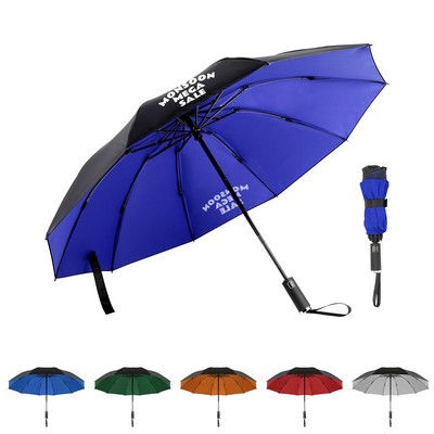 46" Arc Inverted Folding Umbrella